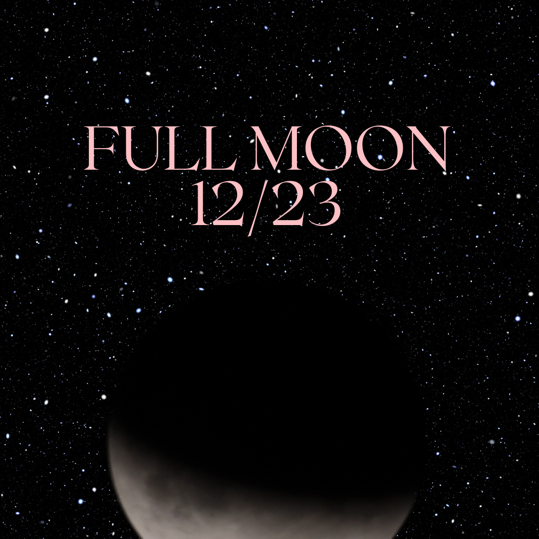 12/23 Capricorn New Moon